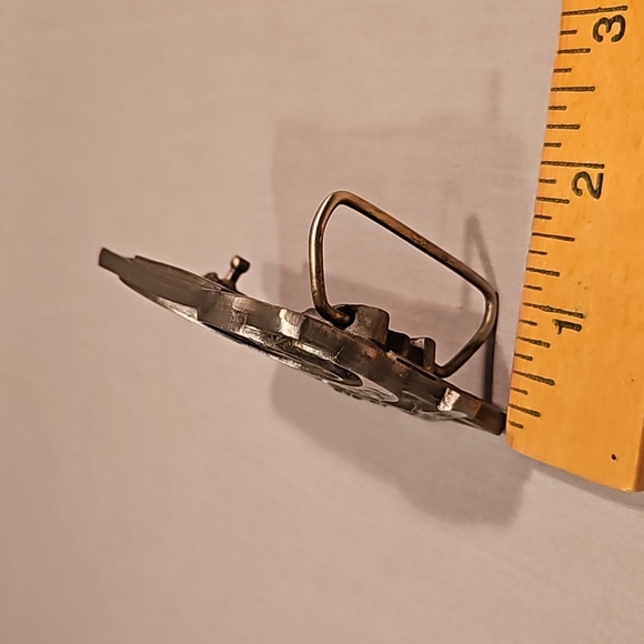 Pewter 1991 Operation Desert Storm Belt Buckle #396 - Picture 10 of 11